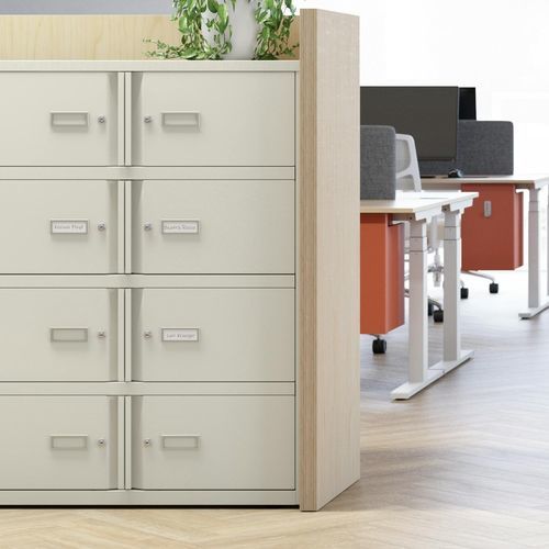 Stahlstaufach - YELD series - BISLEY - für Gewerbegebrauch / für Büro / gesichert
