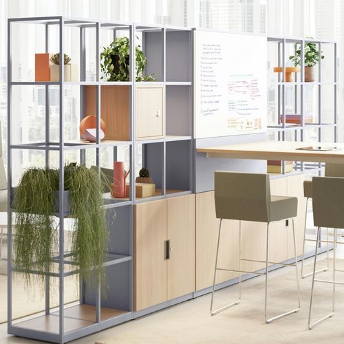 Boden-Ablagemöbel - BE - BISLEY - modern / für Gewerbegebrauch / für Büro