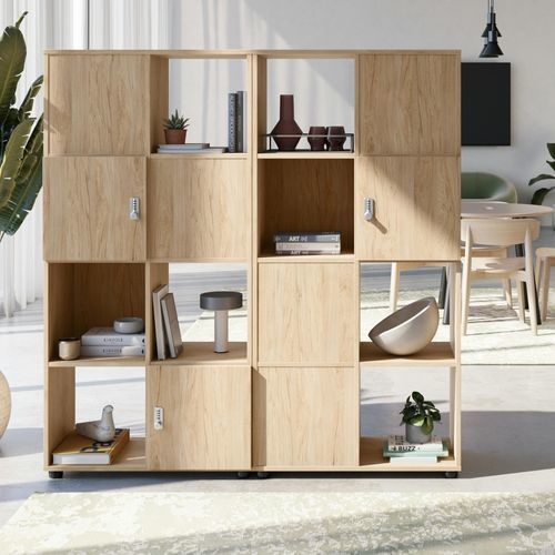 Boden-Ablagemöbel - KUBBI - BISLEY - modern / für Büro / Holz