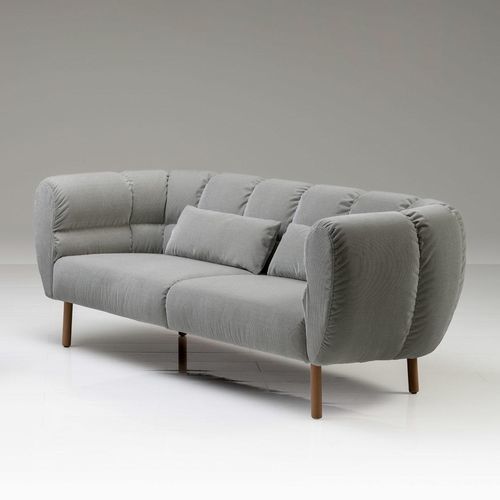 Ecksofa - magnolia - bruehl - modern / Stoff / mit Armlehnen