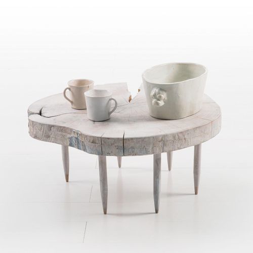 Couchtisch / originelles Design - hammersvik - bruehl - Buche / Gestell aus Buche / für Privatgebrauch