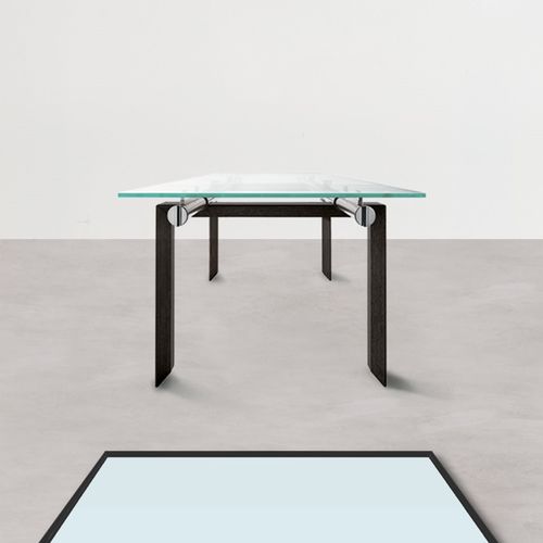 Moderner Tisch - STILT - DESALTO spa - Glas / Kristall / Keramik