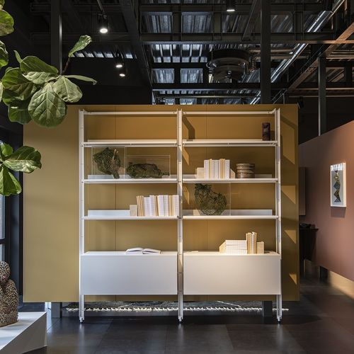 Wandmontiertes Regal - ARMIDA - DESALTO spa - Modul / modern / lackiertes MDF
