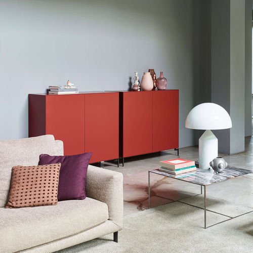 Hohes Sideboard - NEX BOX - Piure GmbH - modern / lackiertes Holz / blau