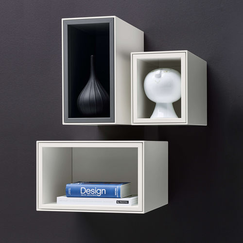 Wandmontiertes Regal - NEX BOX - Piure GmbH - modern / lackiertes Holz