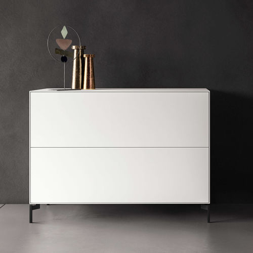 Moderne Kommode - NEX PUR BOX - Piure GmbH - lackiertes Holz / nicht angegeben / weiß