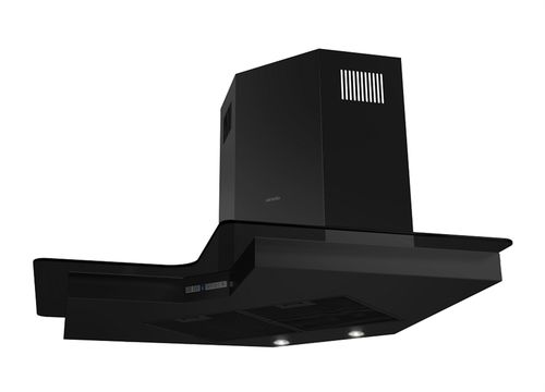 Eckabzugshaube - CCB100.900 - Plasform Plastik ve Metal End AS - mit integrierter Beleuchtung / schwarz