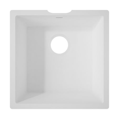 Einbeckenspüle - Spicy - CORIAN - ohne Abtropffläche / Corian® / einbaufähig