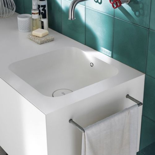 Einbauwaschbecken - Serenity  - CORIAN - Corian® / Mineralwerkstoff / nach Maß