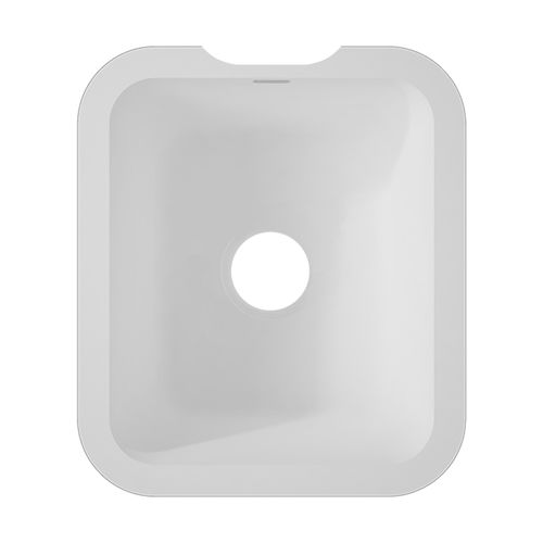Einbeckenspüle - Sweet - CORIAN - ohne Abtropffläche / Corian® / einbaufähig