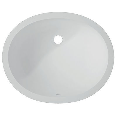 Einbauwaschbecken - Calm - CORIAN - Corian® / nach Maß / oval