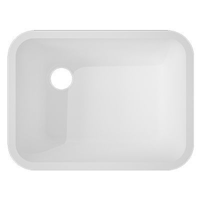 Einbauwaschbecken - Care  - CORIAN - Corian® / Mineralwerkstoff / nach Maß