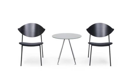 Kaminsessel / skandinavisches Design - BIRD - Vivero - Holz / Stahl