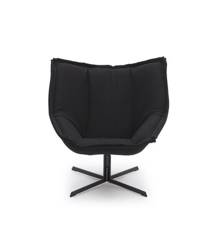 Moderner Sessel - GALLERY - Vivero - Stahl / weiß / schwarz