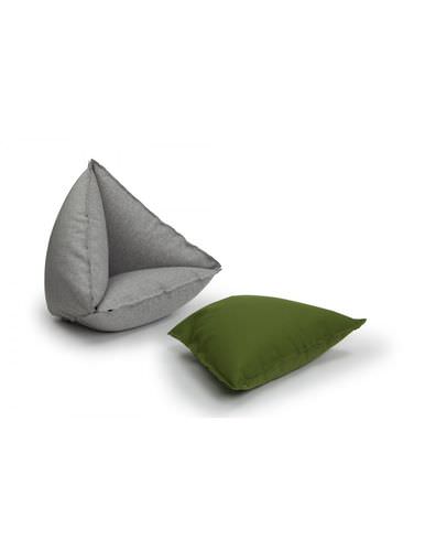 Moderner Sitzsack - DOREMI - Vivero - Stoff / modular / für öffentliche Einrichtungen