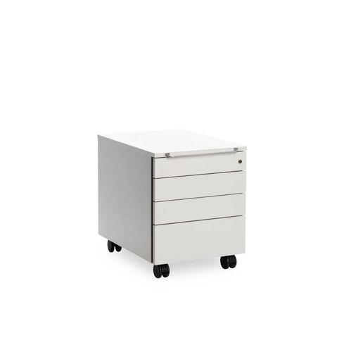 Eiche-Schreibtischcontainer - CUPIO - Martela - Buche / Birke / melaminbeschichtet