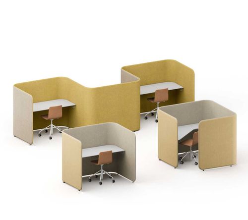 POD-Büro / Akustik - PODWORK - Martela - für 1 Person / für 2 Personen / mit integriertem Stauraum