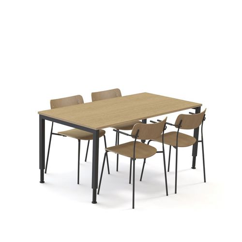 Moderner Stehtisch - ALKU - Martela - Spanplatte / Laminat / Epoxid