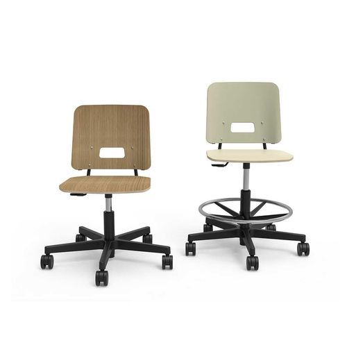 Moderner Stuhl - GRIP NXT - Martela - für den Innenraum / Holz / Stoff