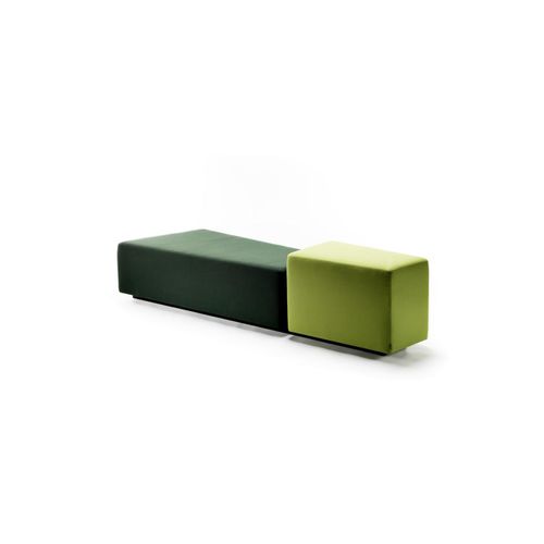 Modulare Polsterbank - Diagonal Play - Martela - modern / Stoff / Gestell aus Metall