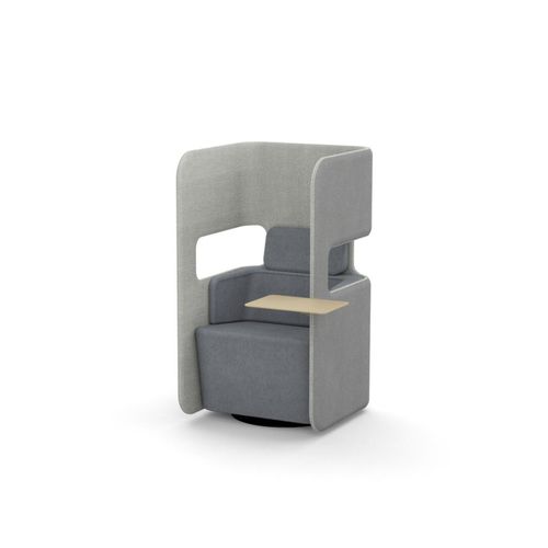 Moderner Stuhl - PODSEAT  - Martela - für den Innenraum / Stoff / Gestell aus Metall