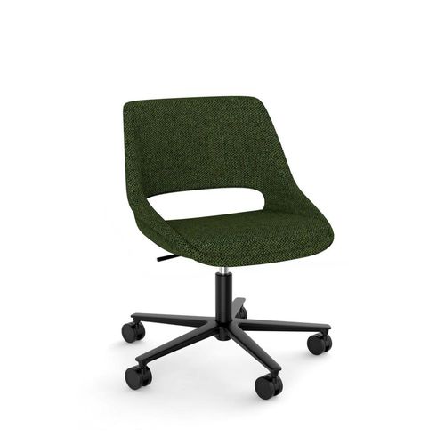Moderner Konferenzstuhl - Mini Kilta - Martela - für den Innenraum / Gestell aus poliertem Aluminium / Polster