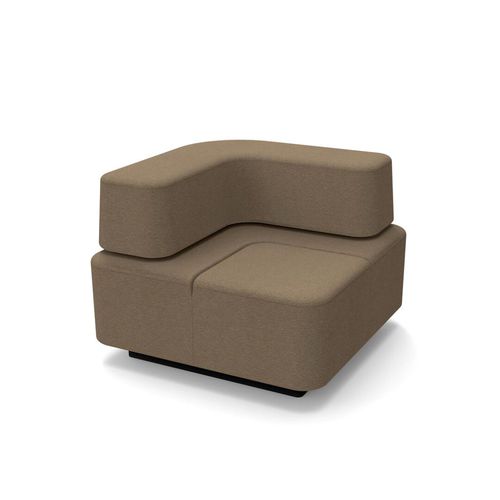 Moderner Sessel - Movie - Martela - Stoff / Eck / Polster