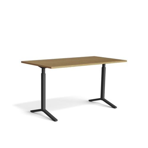 Besprechungstisch / minimalistisches Design - Alku - Martela - Laminat / gebeiztes Holz / Weißeiche