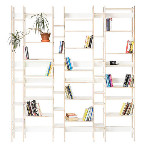 Modernes Regal - LIFT - Radis Furniture - Birke / Sperrholz / für Wohnzimmer