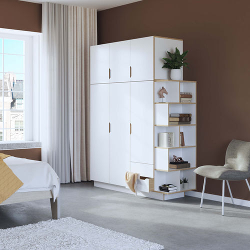 Modul-Kleiderschrank - HUH 3 - Radis Furniture - modern / Eiche / Sperrholz
