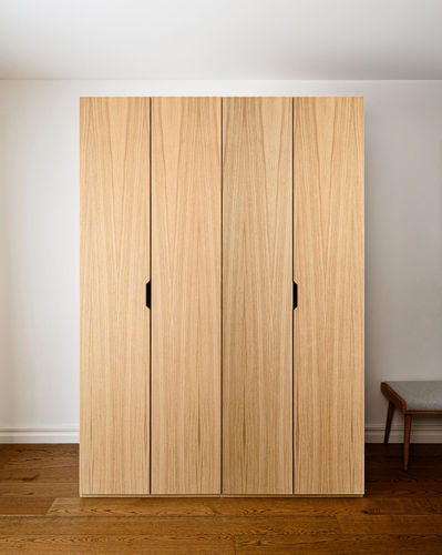 Moderner Kleiderschrank - NOBLE  - Radis Furniture - Eiche / Sperrholz / Birke