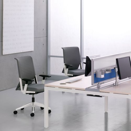 Design-Bürostuhl - COMFORTO 59 - Haworth Europe - für den Innenraum / Netz / Gestell aus Metall
