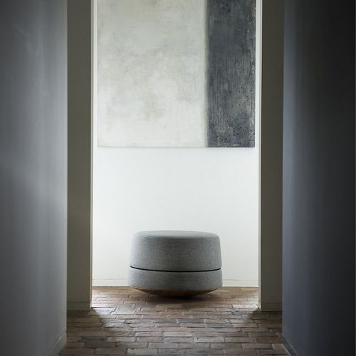Modernes Sitzkissen - BUZZIBALANCE - Haworth Europe - Stoff / Massivholz / Polster