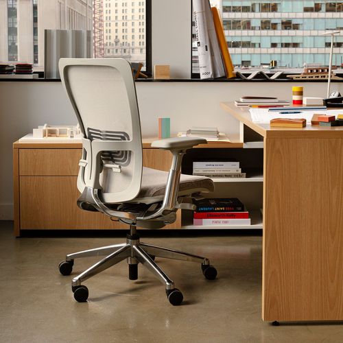Design-Bürostuhl - ZODY - Haworth Europe - für den Innenraum / Kunststoff / Aluminium