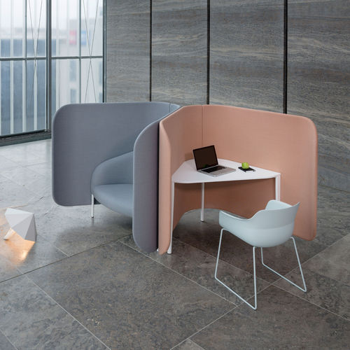 Schreibtisch für Open Space - CELLULAR - Haworth Europe - modern / Laminat / modulierbar