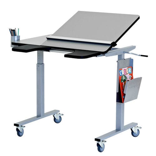 Moderner Zeichentisch - ERGO - Ropox A/S - Laminat / Aluminium / Gestell aus Aluminium
