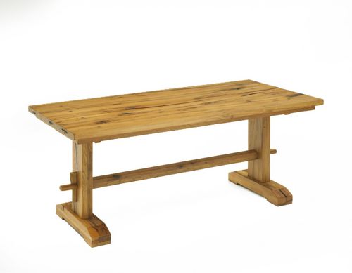 Moderner Tisch - NOSTRA - Ecomatrix SRL - Eiche / geöltes Holz / Kiefer