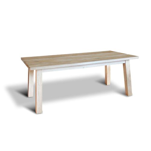 Moderner Tisch - TRIO - Ecomatrix SRL - Eiche / Gestell aus Eiche / rechteckig