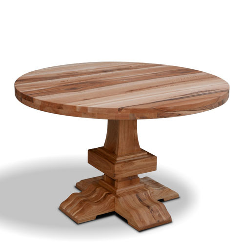 Klassischer Tisch - OREGON - Ecomatrix SRL - Eiche / Gestell aus Eiche / rund