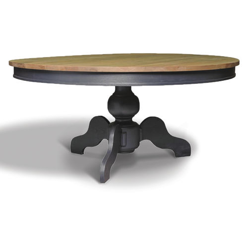 Stiltisch - DUBLIN - Ecomatrix SRL - Holz / Gestell aus Holz / rund