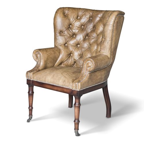 Stilsessel - LYON - Ecomatrix SRL - Leder / Eiche / Buche