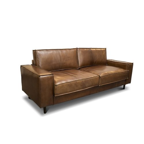 Vintage-Sofa - DOME - Ecomatrix SRL - braun / grau / schwarz