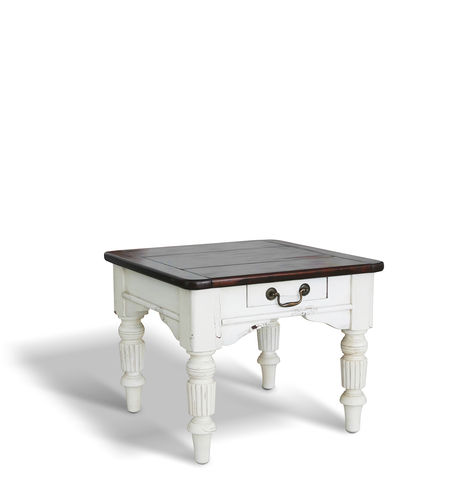 Landhausstil-Couchtisch - AUGUSTINE - Ecomatrix SRL - Holz / Gestell aus Kiefer / rechteckig