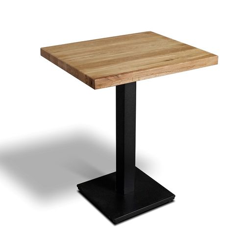 Moderner Tisch - CRUSH - Ecomatrix SRL - Eiche / Gestell aus Stahl / Gestell aus bemaltem Stahl