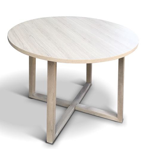 Moderner Tisch - TROCADERO - Ecomatrix SRL - melaminbeschichtet / Gestell aus Eiche / Gestell aus Buche