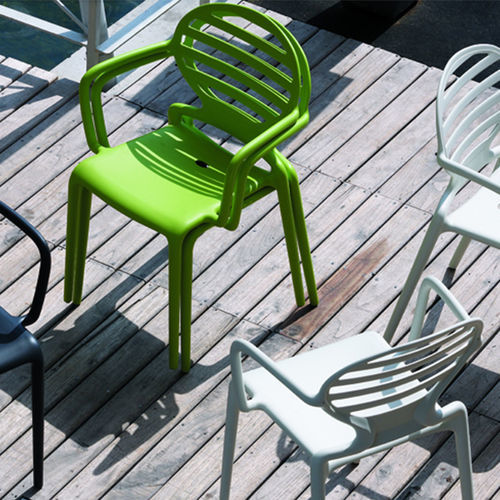 Moderner Stuhl - Cokka - SCAB GIARDINO SPA - für Außenbereich / für den Innenraum / Polypropylen