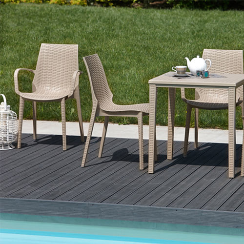 Moderner Stuhl - Lucrezia - SCAB GIARDINO SPA - für Außenbereich / Polypropylen / Gestell aus Polypropylen
