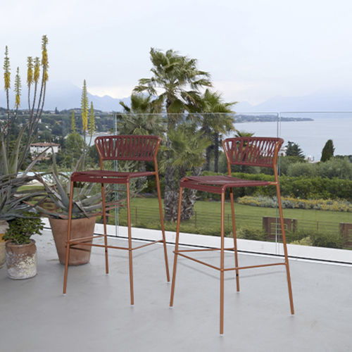 Moderner Barstuhl - Lisa Club - SCAB GIARDINO SPA - für Außenbereich / für den Innenraum / PVC