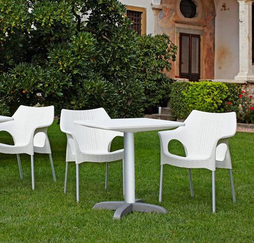 Aluminium-Tischgestell - Dodo - SCAB GIARDINO SPA - Technopolymer / modern / für Stehtisch