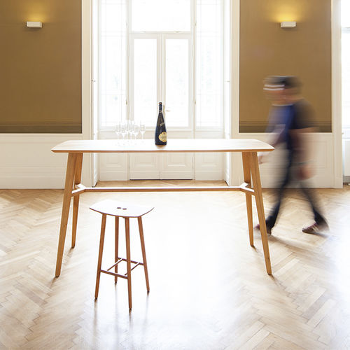 Stehtisch / skandinavisches Design - FINN - sixay furniture - Eiche / Massivholz / Buche